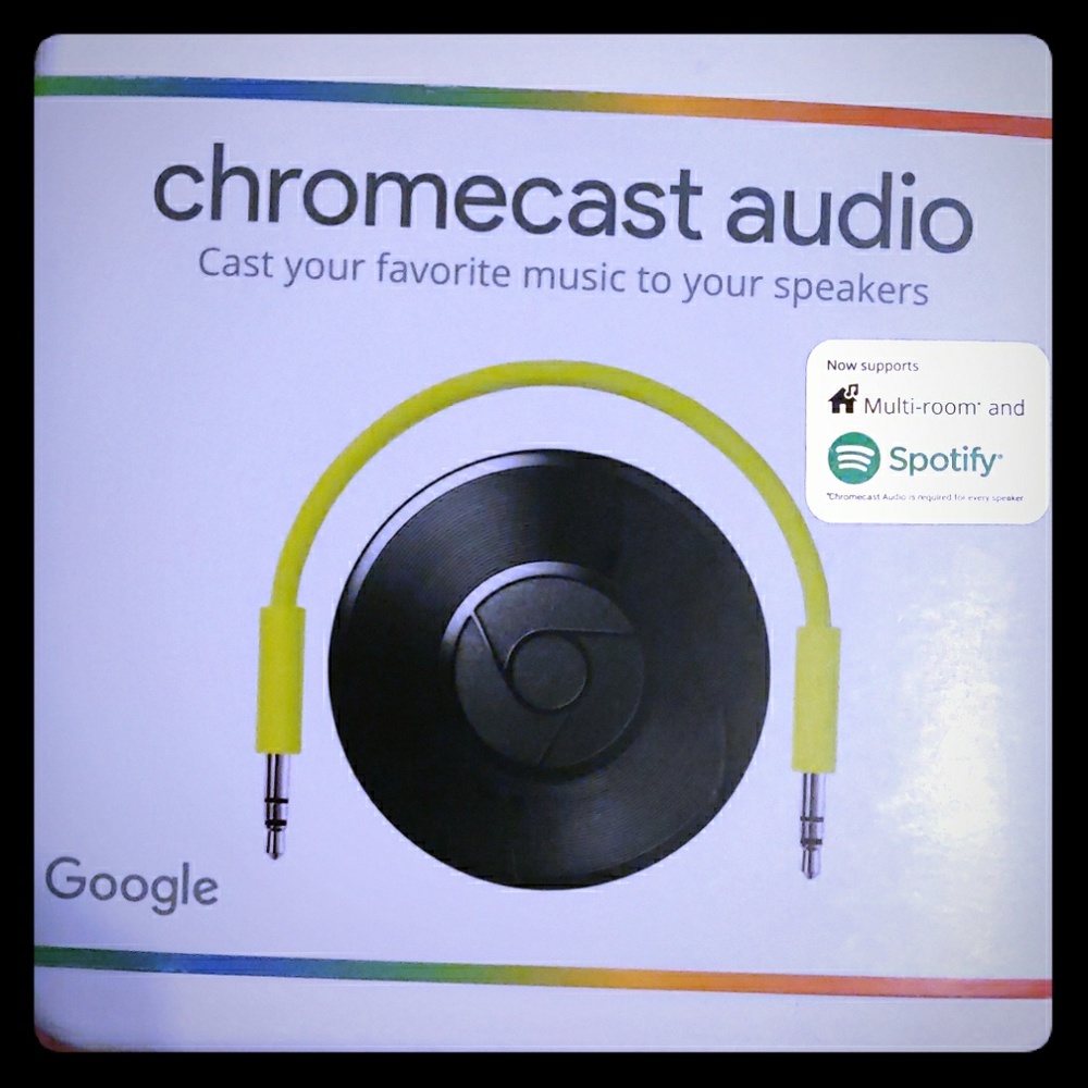 New chromecast audio